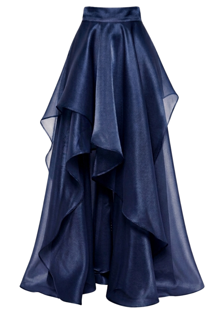 Organza Asymmetric Skirt