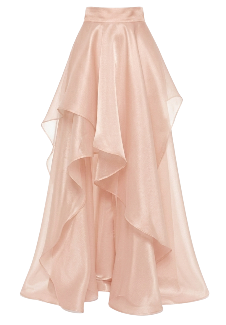 Organza Asymmetric Skirt