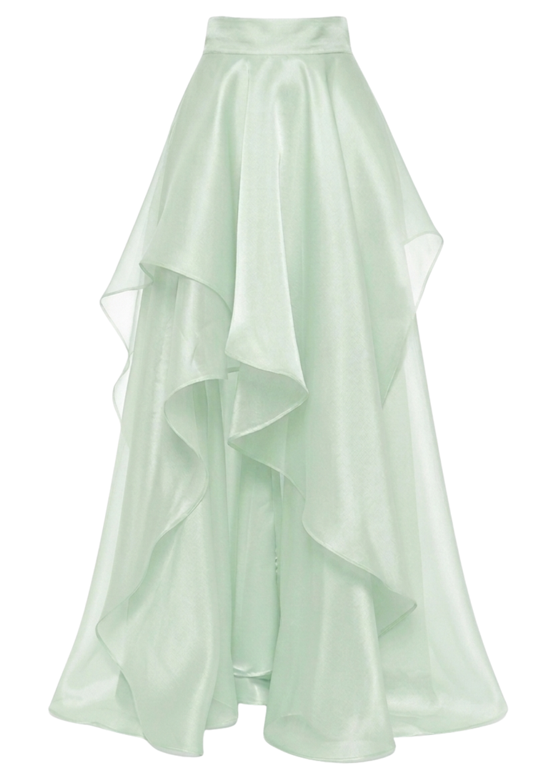 Organza Asymmetric Skirt