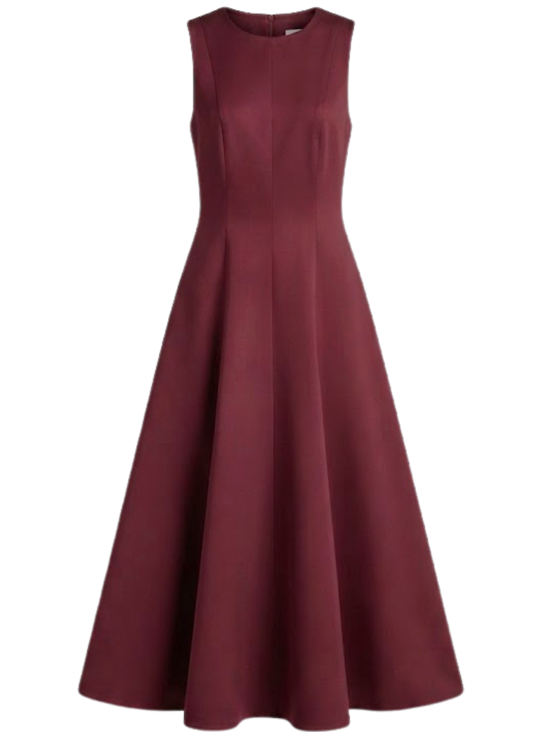 Pleated Day Dress - second image
