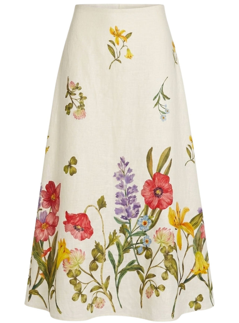 Botánica Linen Skirt