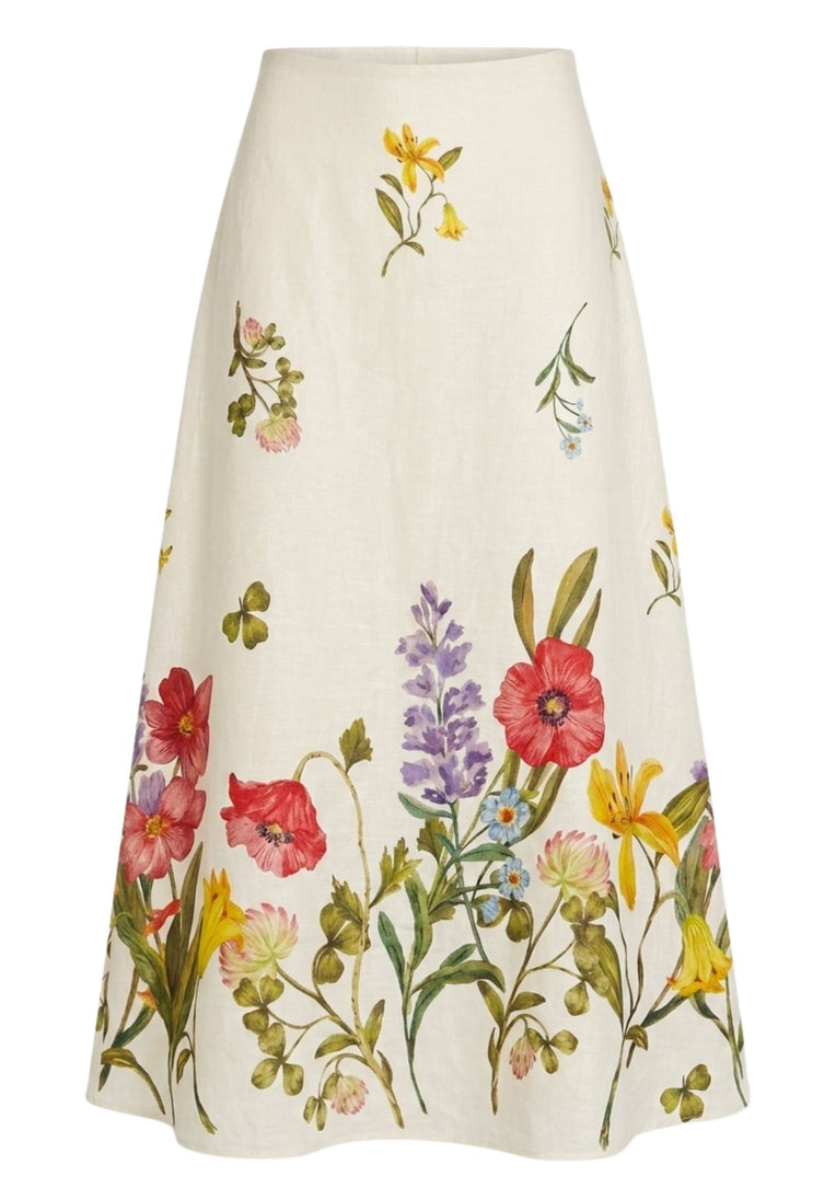 Botánica Linen Skirt