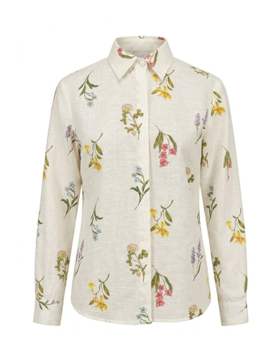 Botánica 100% Linen Blouse