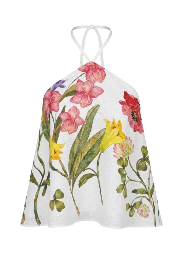 Botánica Linen Halter Top