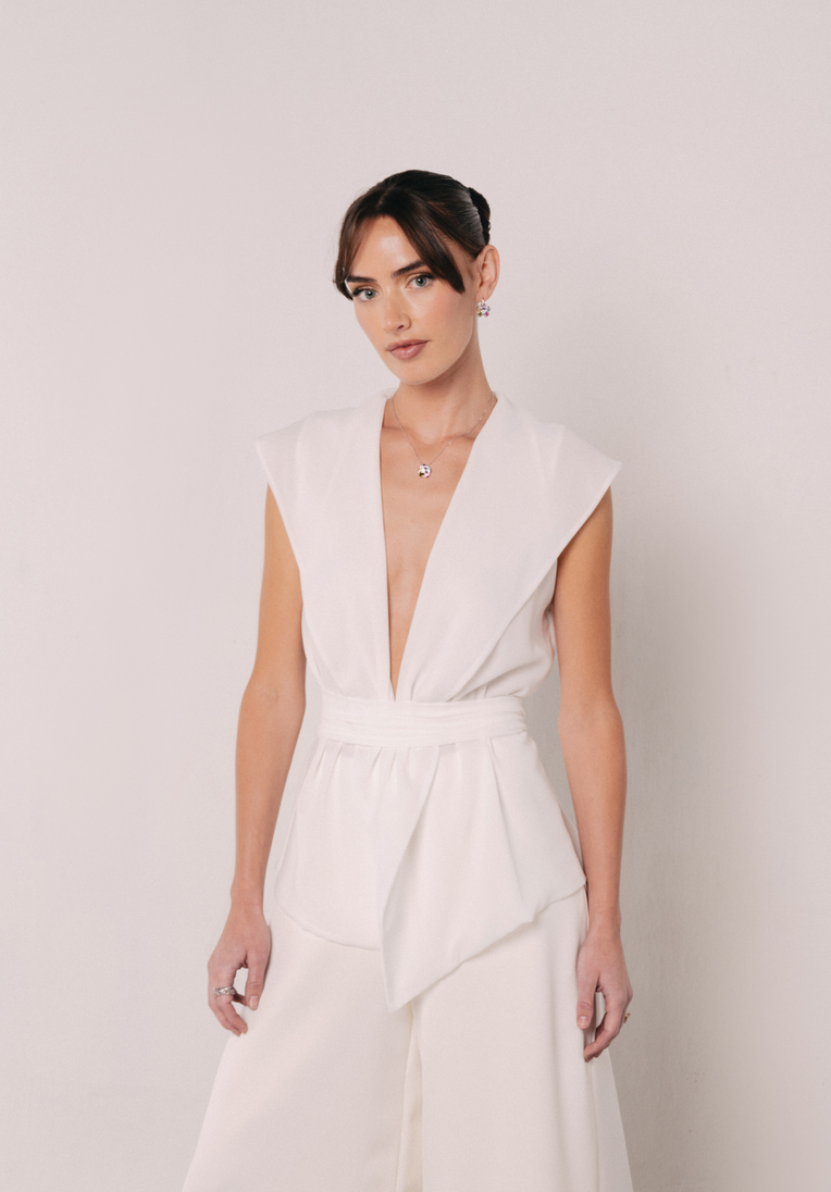 Solid Chiffon Kimono Top