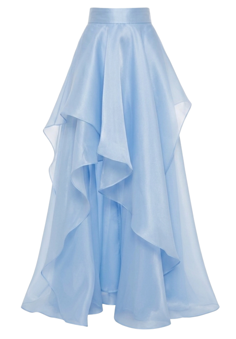 Organza Asymmetric Skirt