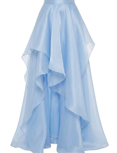 Organza Asymmetric Skirt