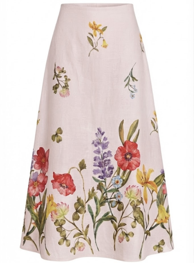Botánica Linen Skirt - second image