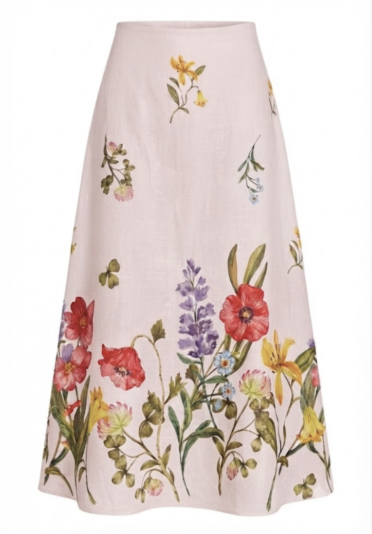 Botánica Linen Skirt