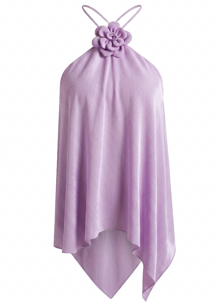 Asymmetric Flower Top