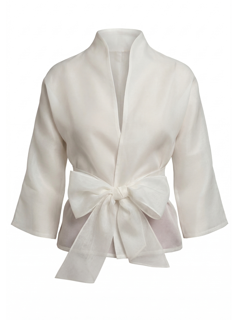 Organza Kimono Top