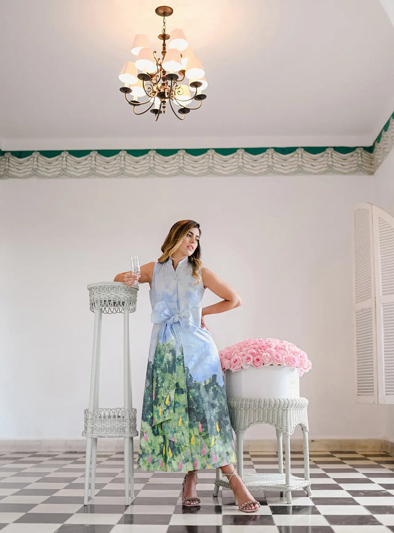 Lady M Dress "Aquel Jardín Print"